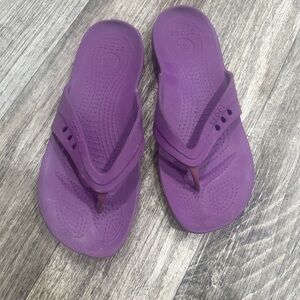 CROCS Vibrant Purple Sandals